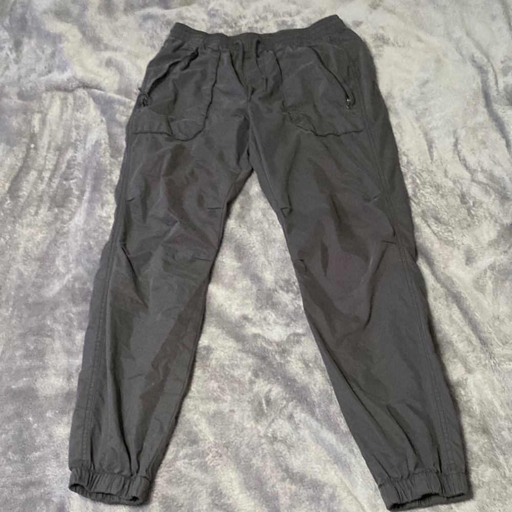 Grey Cargo Pants